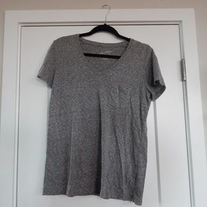 Grey Pocket Tee